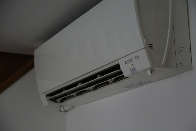 Air-to-air Air Source Heat Pump inside unit