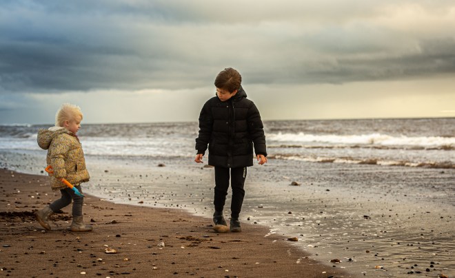 Children at the Seaside