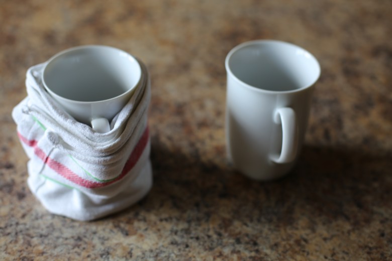 Insulated and normal cups