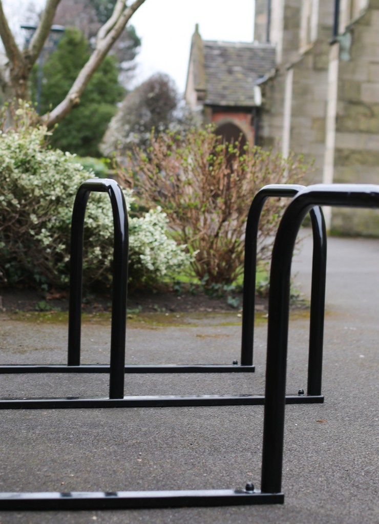 St Mary's Bike Rack Detail