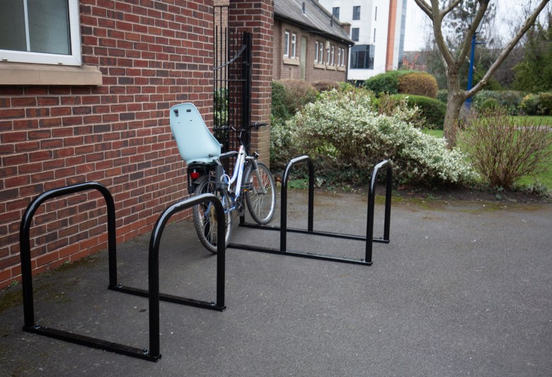 St Mary's Bike Rack View