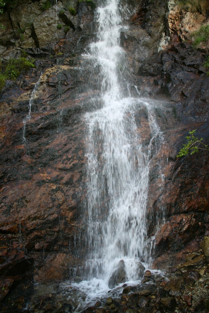 Mountain waterfall