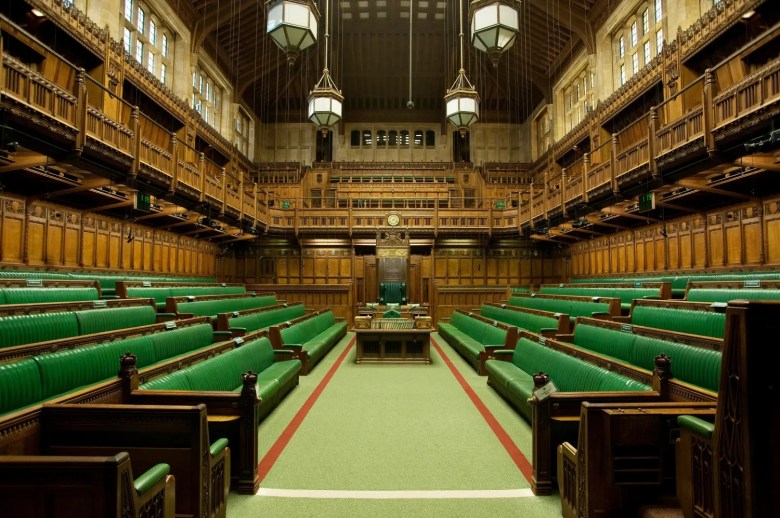 UK Parliament House of Commons Chamber