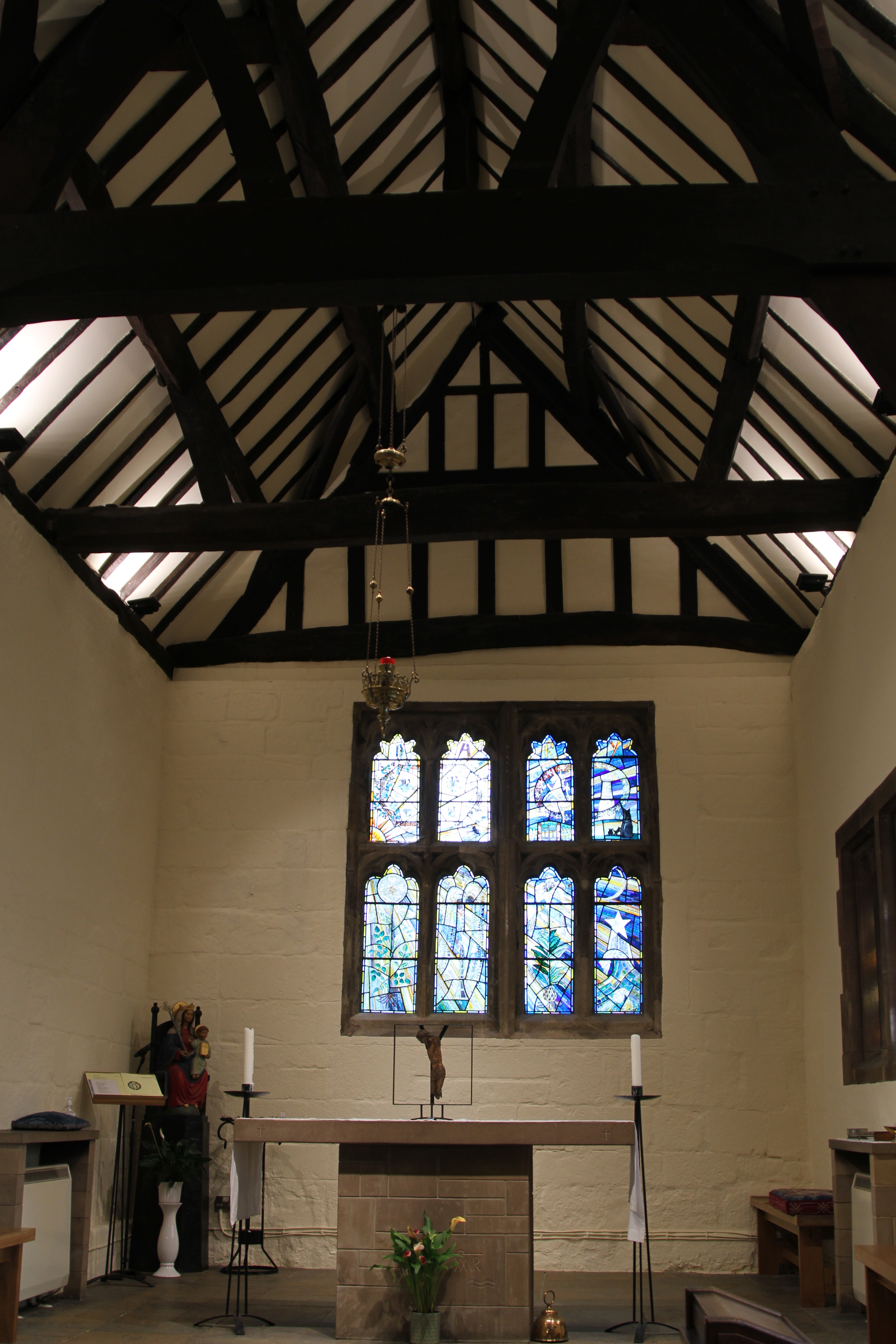 Inside St Mary's Chapel on the Bridge