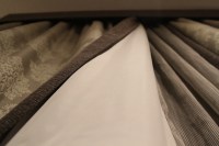 Curtains with lining