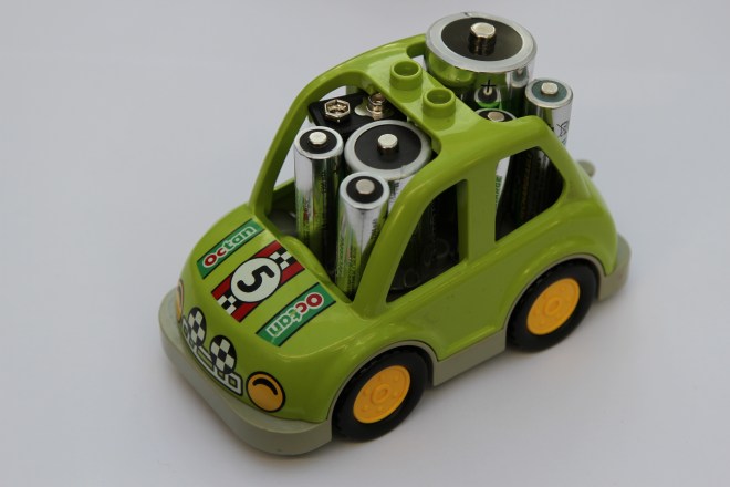 Toy Car with Batteries
