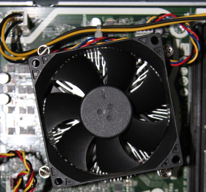 Computer Fan and Motherboard