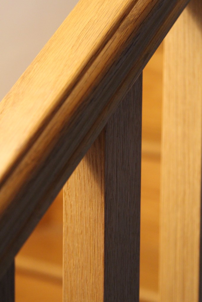 Oak balustrade