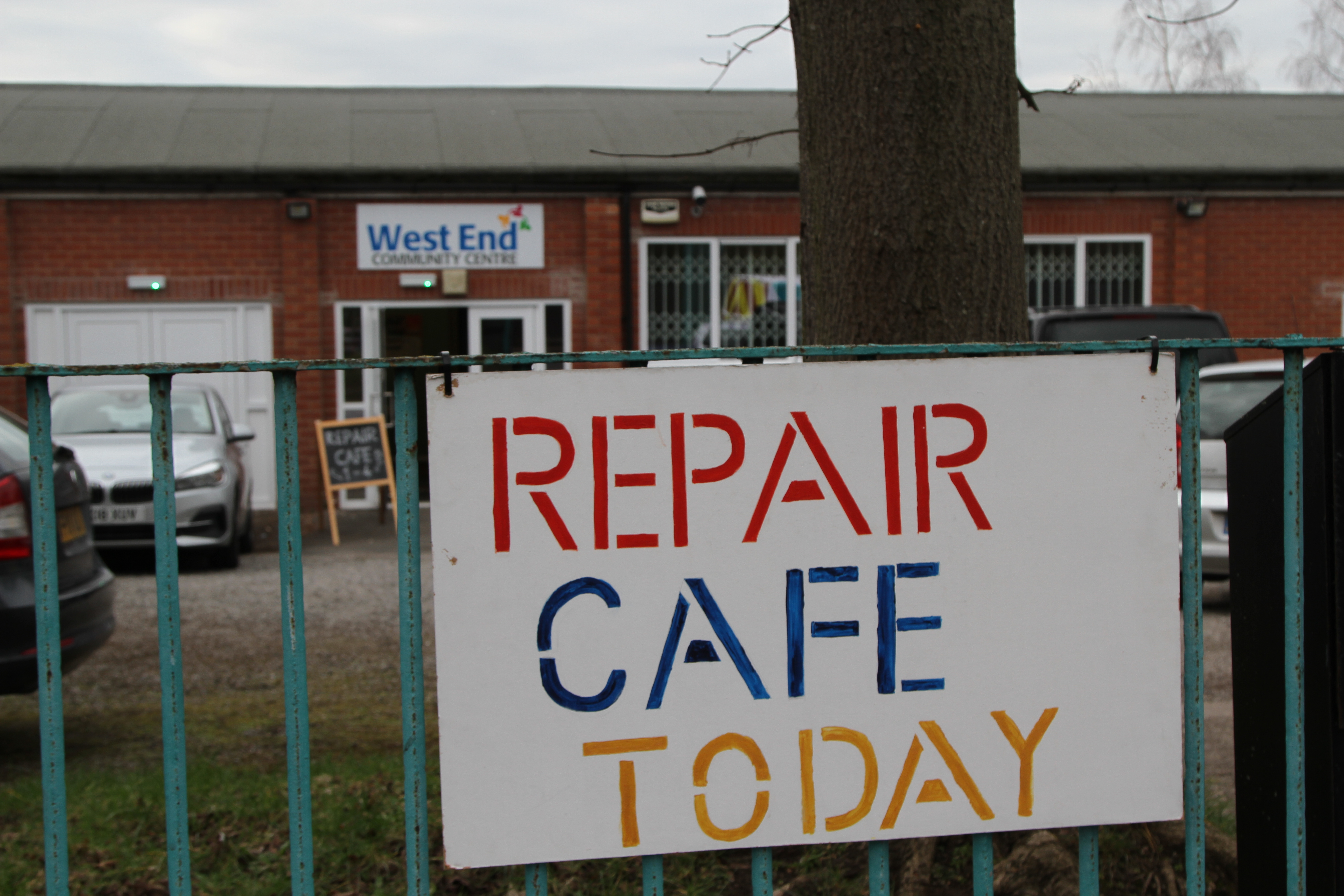 Repair Cafe Sign