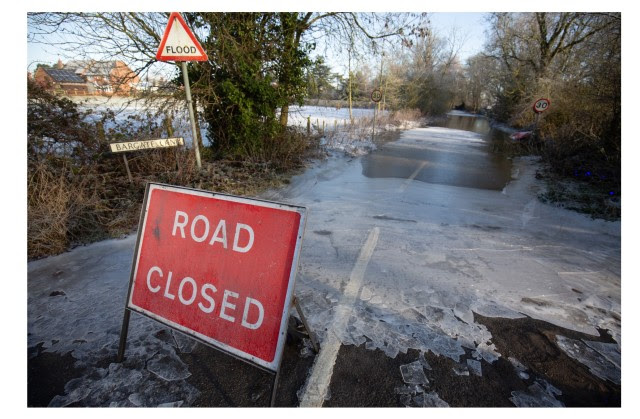 Road Closed Sign
