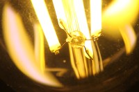 LED Filament Bulb Detail