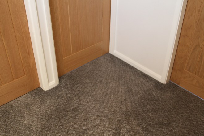 Doors closed on the landing