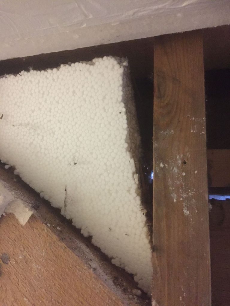 Dormer cheek insulation not fit for purpose